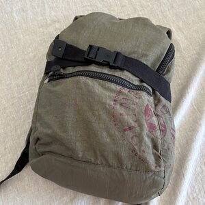 Kipling Olive Green Backpack